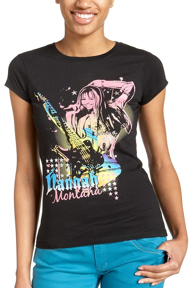 Hannah Montana Tシャツ（黒・白） Hannah Montana Tシャツ（黒・白） Amazon | ディズニー ハンナ